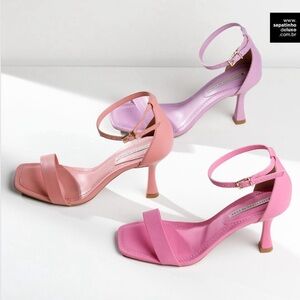 Blue Stiletto Sandals Heels